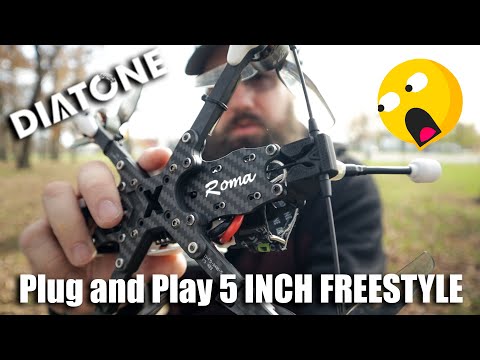 Amazing Price VS Quality - DIATONE Roma F5 5 Inch Freestyle Plug and Play Drone REVIEW