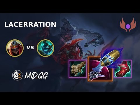 MID.GG: [ Lacerration ] Zed JUNGLE vs Hecarim | NA MASTER | LOL Season 2025