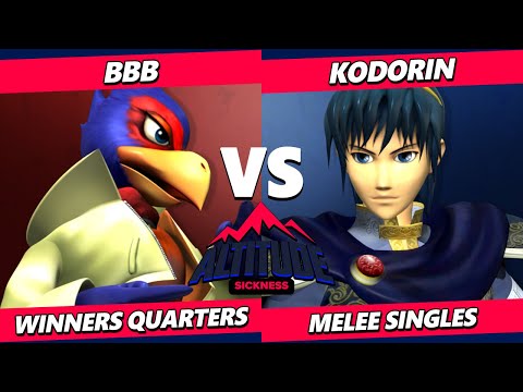 Altitude Sickness - BBB (Falco) Vs. KoDoRiN (Marth) Smash Melee - SSBM