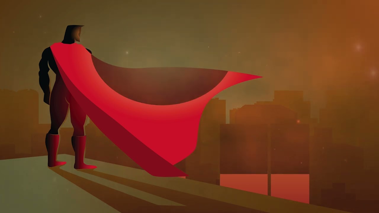 Superhero - Music Animation & Video 4K, #play #music #photographic