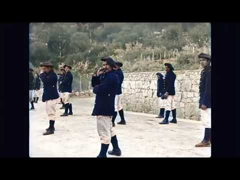 French soldiers practice Savate, a form of French kickboxing.