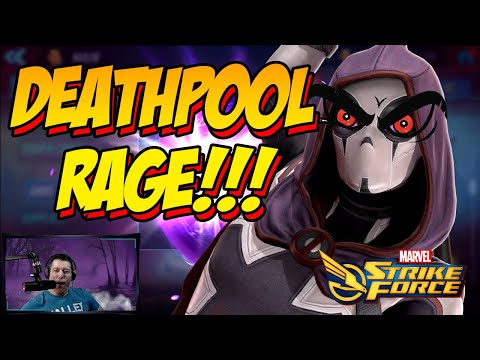 RAGE VIDEO!!! 6 Star Elite Orbs and more Openings for DeathPool - Marvel Strike Force