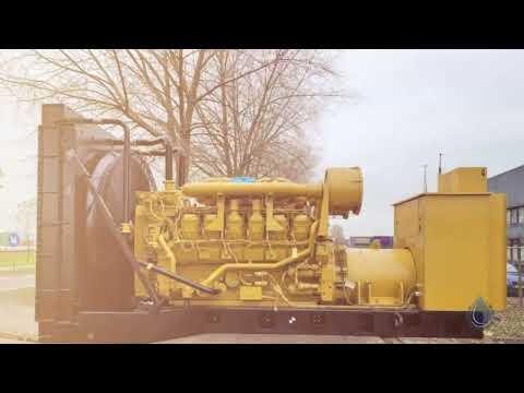 New Surplus Caterpillar 3512B Engine Generator