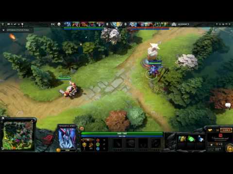 Escape vs Alliance, Game 1, The International 2016, EU Play-Off