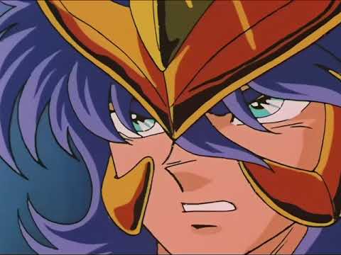 Saint Seiya - Hyoga vs Milo Scorpio (English dub)