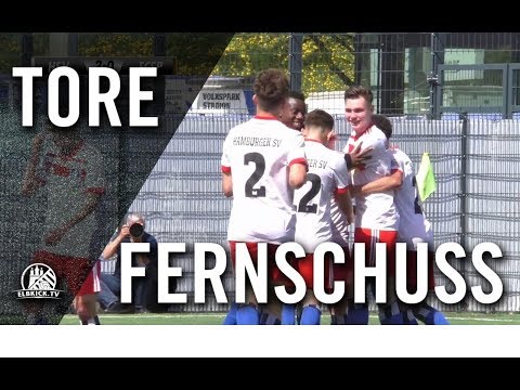 Schöner Winkelkracher! | Tor von Justin Jaeger (Hamburger SV U16)