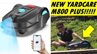 YardCare M800 Plus: Recensione Robot Tagliaerba Economico con Telecamera AI e GPS. Semplice e Smart!