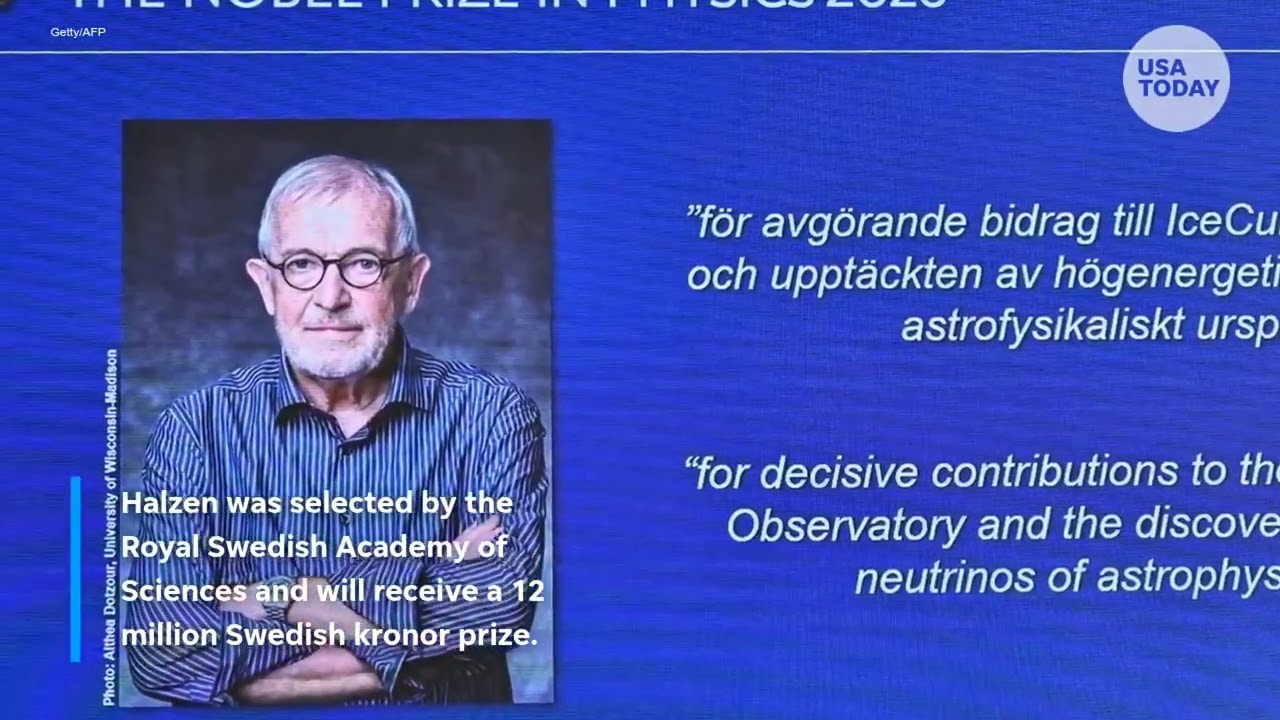 Belgian-American scientist wins 2026 Nobel Prize in physics