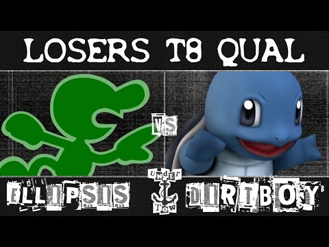 Ellipsis (Mr. G&W) Vs. Dirtboy (Squirtle) - Losers Top 8 Qualifier  - Undertow 2022 - PM Singles