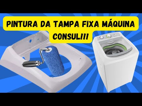 🎯🔴 CONSUL MACHINE 11KG CWG11 - RESTORATION - FIXED COVER PAINTING