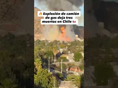 🚨 Emergencia en Santiago de Chile