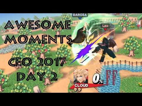 "0-death!?!?" Awesome Moments at CEO 2017 (Smash 4) - Day 2
