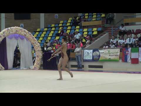 Andrijana Blazic GK Ritam SRB Clubs Seniors Level A Rhythmic Arad Trophy 2019