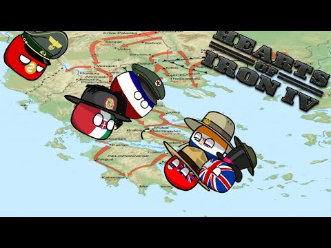 What If Italy Got Stuck In Greece - Hoi4 MP In A Nutshell