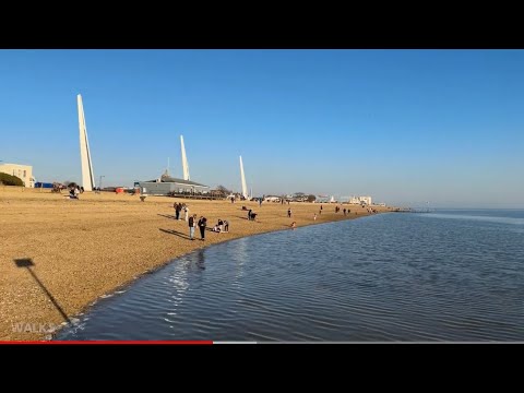 Southend-on-Sea Walking Tour | England | Calming Views | 4K