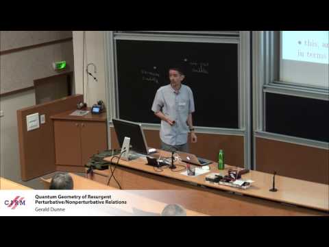 Gerald Dunne:  Quantum geometry and resurgent perturbative/nonperturbative relations