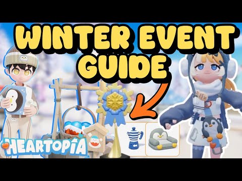COMPLETE WINTER FROST EVENT GUIDE! - HEARTOPIA!
