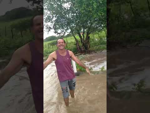 Passagem molhada sítio pintado município Baixio Ceará rumo ao Castanhão 11/03/2026