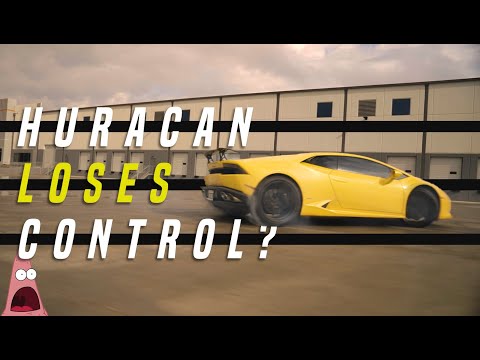 HURACAN LOSES CONTROL WHILE DRIFTING!??!