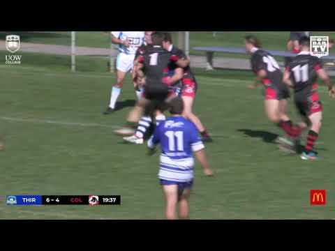 2019 IDRL Reserve Grade Round 1 Highlights - Thirroul Butchers vs Collegians