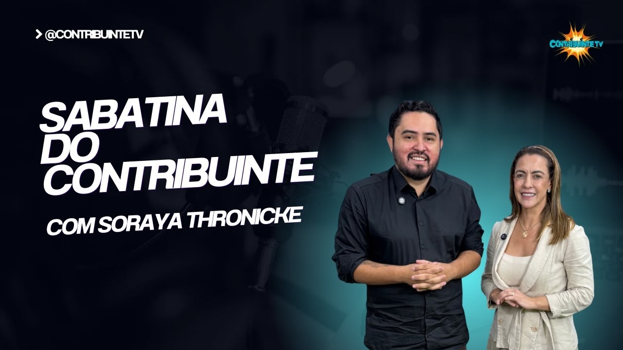 Sabatina do Contribuinte com a Soraya Thronicke