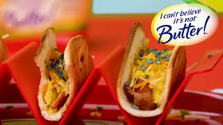 I Cant Believe Its Not Butter! Easy Breakfast Tacos