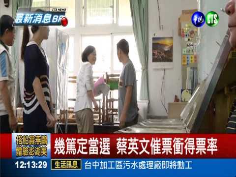 民進黨主席改選 蔡英文穩操勝算