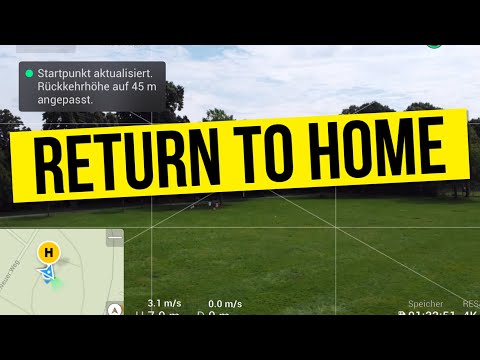 DJI Mini 2 SE: Automatic Return to Home (RTH) function explained, also for DJI Mini 3 Pro