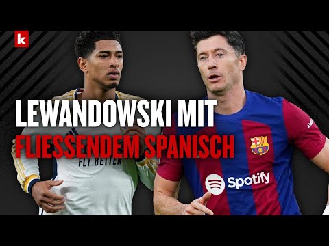 Lewandowski schwärmt von Jude Bellinghams Toren | FC Barcelona