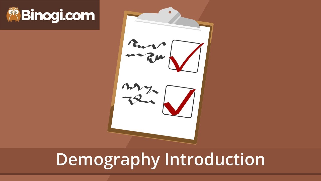 What is Demography? (Geography)
