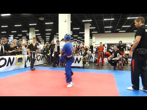 FIBO-Kwon-Cup WKU 2014 - PF Jun. - 60kg Halbfinale - Gero Senner