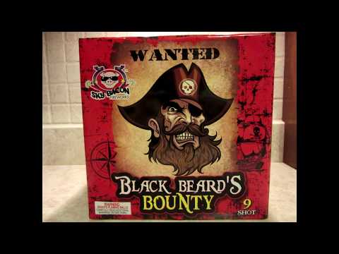 Black beards bounty Sky Bacon fireworks 9 Shots