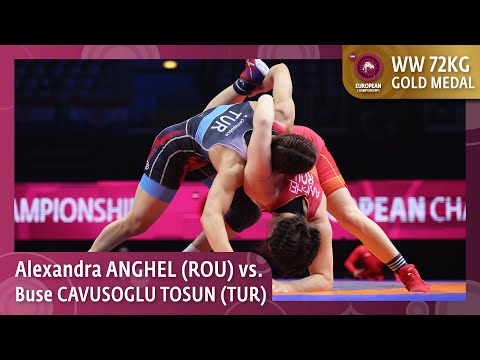 Gold Medal • WW 72Kg • Alexandra Nicoleta ANGHEL (ROU) vs. Buse CAVUSOGLU TOSUN (TUR)