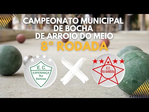 Campeonato Mun. de Bocha 8ª Rodada - Esperança X Rui Barbosa B