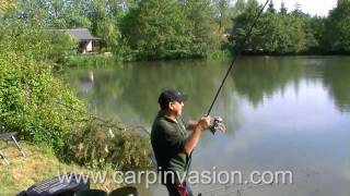 preview picture of video 'Carp Fishing Holidays in France with Derek Ritchie at Carp Invasion 01'