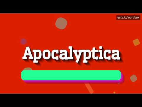 APOCALYPTICA - HOW TO PRONOUNCE IT!? (HIGH QUALITY VOICE)