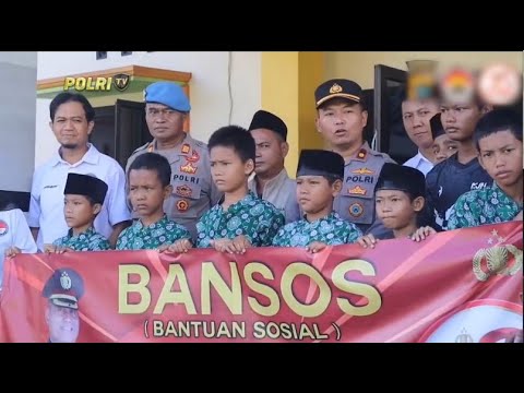 POLRES BELITUNG GIAT BAKTI SOSIAL JELANG HARI BHAYANGKARA
