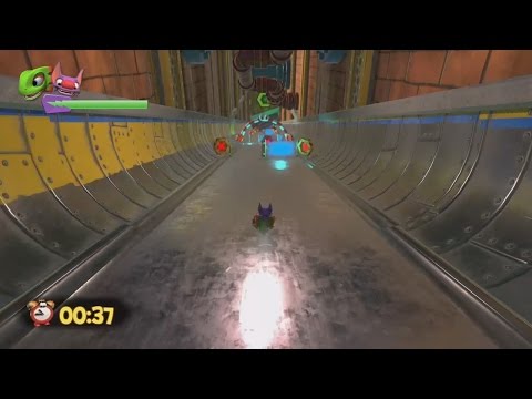 Yooka-Laylee: The slide race in Hivory Towers (die Rutsche)