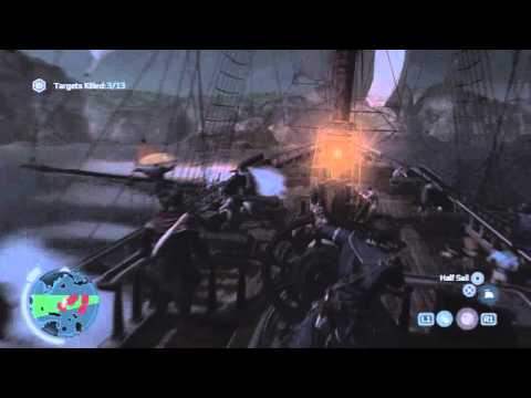 Assassin's Creed 3 - Privateer Mission 'Dread of night' Walkthrough [HD]