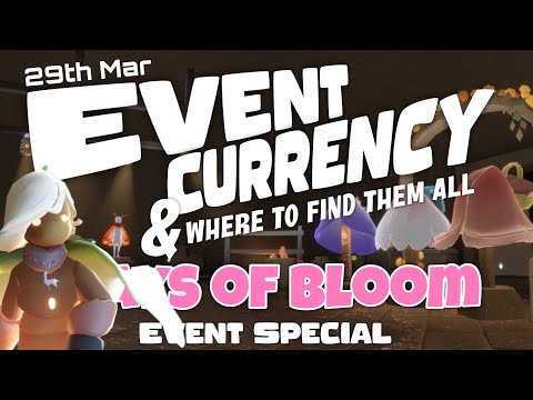 Days of Bloom Event Currencies! Where to find them? | Sky Cotl | Noob Mode