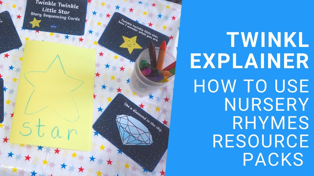 How to Use Nursery Rhymes Resource Packs