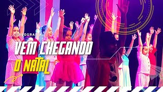 VEM CHEGANDO O NATAL | Apresentação de Natal Coreografia | Aline Barros