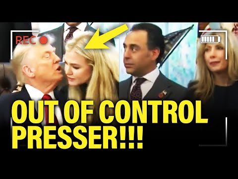 Trump LOSES CONTROL on LIVE TV at DISASTER WH Press Conference