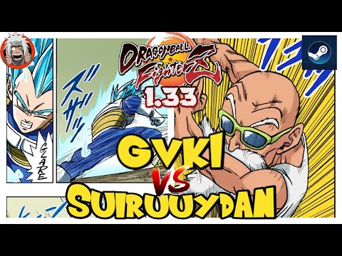DBFZ Suiruuydan vs GVKI (VegetaSSB, GogetaSS4, Tien) Vs (Goku, GogetaSS4, Roshi)
