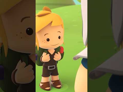 David se encuentra con su hermano Eliab, luego enfrentará a un gigante 🫢 #pequeñoshéroes