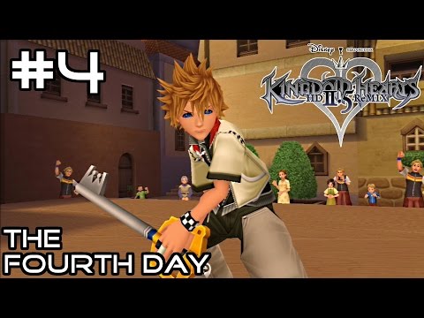 Kingdom Hearts HD 2.5 ReMIX - KH 2 Final Mix Walkthrough Part 4 [The Fourth Dayl]