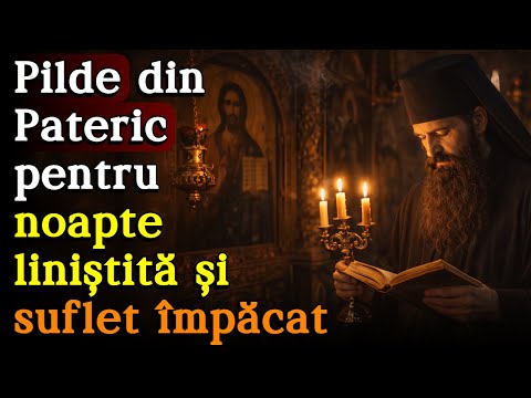 🔴 120 Pilde din Pateric pentru noapte liniștită și suflet împăcat
