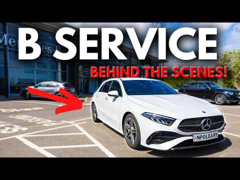BEHIND THE SCENES of a Mercedes Service!