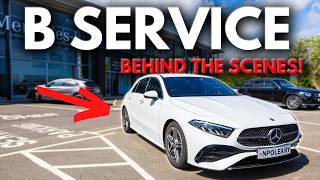 BEHIND THE SCENES of a Mercedes Service!