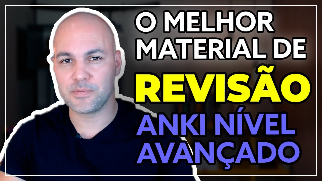 O melhor material de REVISÃO -  ANKI nível avançado